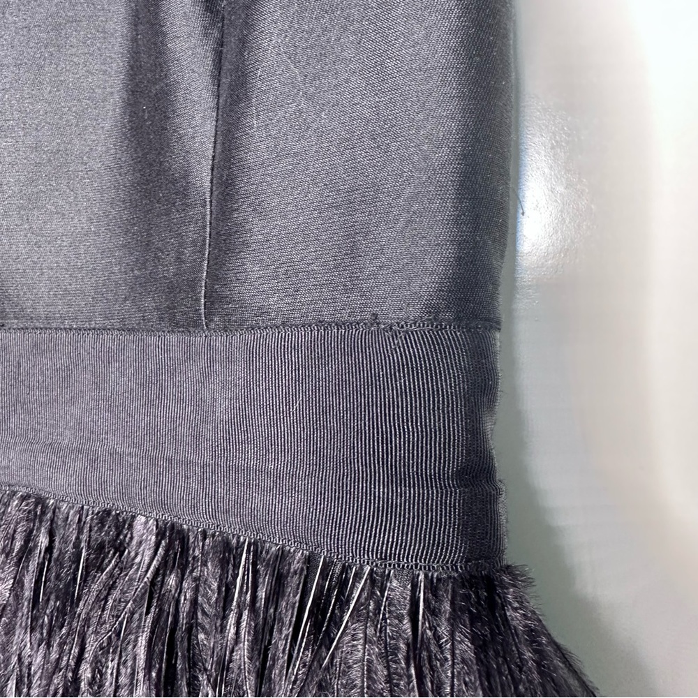 Sail to Sable Black Feathered Dress - Picture 5 of 12